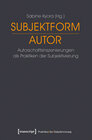 Buchcover Subjektform Autor