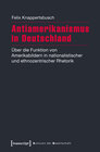 Buchcover Antiamerikanismus in Deutschland