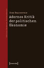 Buchcover Adornos Kritik der politischen Ökonomie