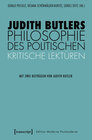 Buchcover Judith Butlers Philosophie des Politischen