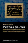 Buchcover Palästina erzählen