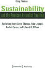 Buchcover Sustainability and the American Naturalist Tradition