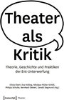 Buchcover Theater als Kritik