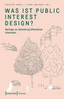 Buchcover Was ist Public Interest Design?