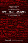 Buchcover Rap – Text – Analyse