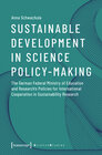 Buchcover Sustainable Development in Science Policy-Making