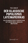 Buchcover Der klassische Populismus Lateinamerikas