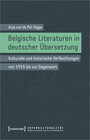 Buchcover Belgische Literaturen in deutscher Übersetzung