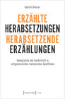 Buchcover Erzählte Herabsetzungen - herabsetzende Erzählungen