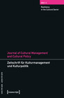 Buchcover Journal of Cultural Management and Cultural Policy/Zeitschrift für Kulturmanagement und Kulturpolitik