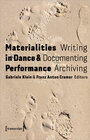 Buchcover Materialities in Dance and Performance
