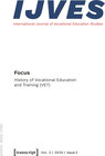 Buchcover International Journal of Vocational Education Studies