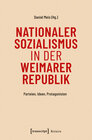 Buchcover Nationaler Sozialismus in der Weimarer Republik