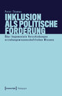 Buchcover Inklusion als politische Forderung