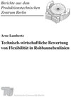 Buchcover Technisch-wirtschaftliche Bewertung von Flexibilität in Rohbaunebenlinien.