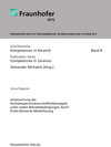 Buchcover Untersuchung des Hochtemperaturbrennstoffzellenstapels unter realen Betriebsbedingungen durch Finite-Elemente-Modellieru