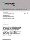 Buchcover Charakterisierung und Modellierung des Material- und Bauteilverhaltens keramischer Membranen für die Sauerstoffbereitste