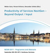 Buchcover Productivity of Services Next Gen - Beyond Output/Input.