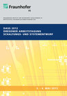 Buchcover Tagungsband DASS 2012. Dresdner Arbeitstagung Schaltungs- und Systementwurf. CD-ROM.