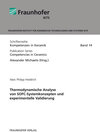 Buchcover Thermodynamische Analyse von SOFC-Systemkonzepten und experimentelle Validierung.