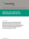 Buchcover Identifizierung und vergleichende Charakterisierung eines zentralen Regulationsfaktors der Morphogenese und des Sticksto