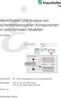 Buchcover Identifikation und Analyse von sicherheitsbezogenen Komponenten in semi-formalen Modellen