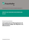 Buchcover Atmosphärendruck-Plasmapolymere als Sperrschichten gegen die Migration von Weichmachern