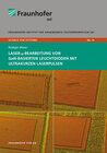 Buchcover Laser-µ-Bearbeitung von GaN-basierten Leuchtdioden mit ultrakurzen Laserpulsen