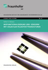Buchcover Biofunktionalisierung und -sensorik mit AlGaN/GaN-Feldeffekttransistoren.