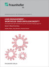 Buchcover Lean Management - Worthülse oder Erfolgskonzept?