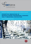 Buchcover Disruptive Innovation in Manufacturing Engineering towards the 4th Industrial Revolution.