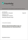 Buchcover Wolfram-Dickschichtmetallisierungen im Simultaneinbrand mit Aluminiumnitrid