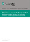 Buchcover Potenziale von Power-to-Gas Energiespeichern