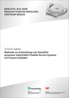 Buchcover Methode zur Entwicklung von Geschäftsprozessen Industrieller Produkt-Service Systeme mit Prozess-Fraktalen