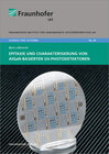 Buchcover Epitaxie und Charakterisierung von AlGaN-basierten UV-Photodetektoren