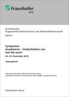 Buchcover Symposium Anodisieren - Oxidschichten von hart bis smart