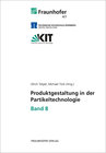 Buchcover Produktgestaltung in der Partikeltechnologie - Band 8