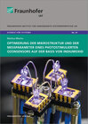 Buchcover Optimierung der Mikrostruktur und der Messparameter eines photostimulierten Ozonsensors auf der Basis von Indiumoxid