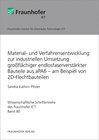 Buchcover Material- und Verfahrensentwicklung zur industriellen Umsetzung großflächiger endlosfaserverstärkter Bauteile aus aPA6 -