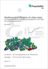 Buchcover Resilience quantification of urban areas.