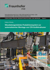 Buchcover Messdatengestütztes Produktionssystem zur automatisierten Montage von CFK-Großstrukturen