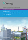 Buchcover Integration des Komplexitätsmanagements in die Baulogistik
