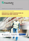 Buchcover Präventive Arbeitsgestaltung in Produktion und Logistik.