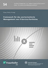 Buchcover Framework für das wertorientierte Management von IT-Service-Portfolios