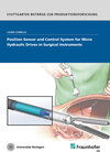 Position sensor and control system for micro hydraulic drives in surgical instruments width=