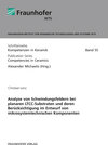 Buchcover Analyse von Schwindungsfeldern bei planaren LTCC-Substraten und deren Berücksichtigung im Entwurf von mikrosystemtechnis