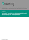 Buchcover Optimierte Nutzung als dezentraler Wärmespeicher im Lastmanagement