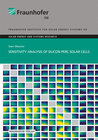 Buchcover Sensitivity Analysis of Silicon PERC Solar Cells