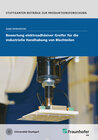 Buchcover Bewertung elektroadhäsiver Greifer für die industrielle Handhabung von Blechteilen