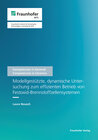 Buchcover Modellgestützte, dynamische Untersuchung zum effizienten Betrieb von Festoxid-Brennstoffzellensystemen